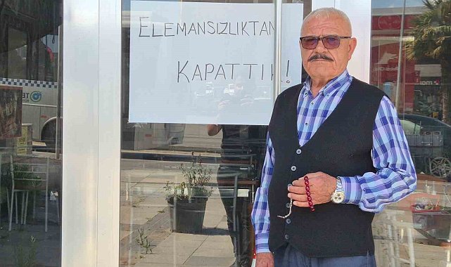 Köfte değil eleman pişmedi: "Elemansızlıktan kapattık"