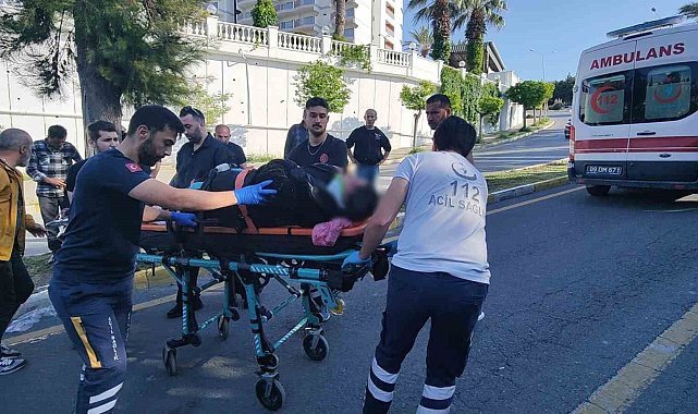 Kontrolden çıkan motosiklet ağaca çarptı: 1 ağır yaralı