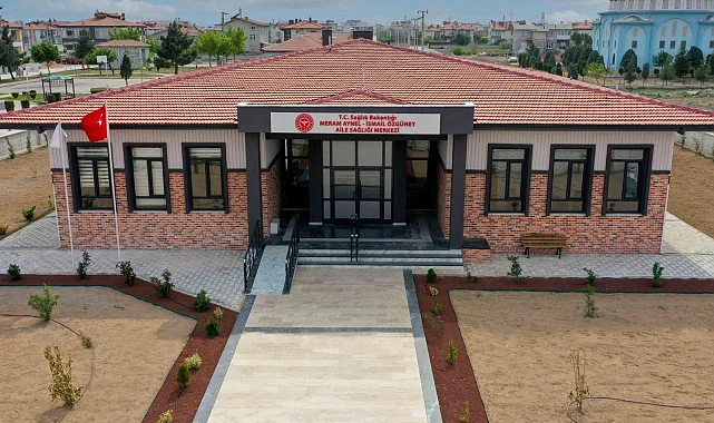 Konya Meram'a bir sağlık yatırım daha