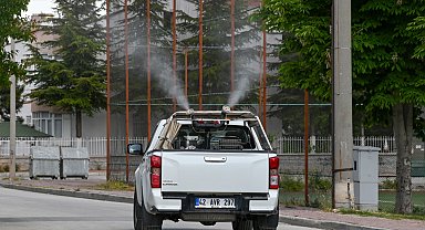 Konya Selçuklu'da ilaçlama çalışmaları