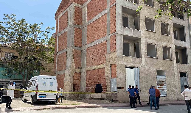 Konya'da inşaatta erkek cesedi bulundu