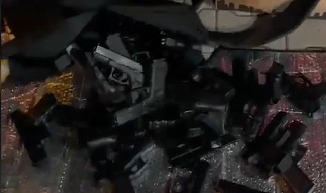 Konya'da silah kaçakçılarına darbe: 5 gözaltı