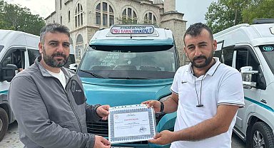 Konya'da yılın şoföründen trafikte hoşgörü ve saygı tavsiyesi