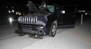 Konya'daki aracın çarptığı yaya hayatını kaybetti