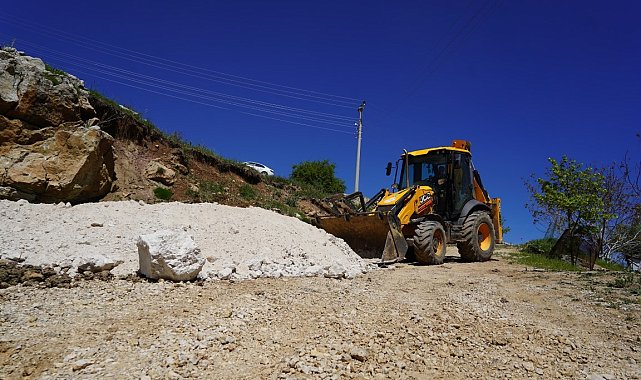 Konyaaltı'nda yayla yolları onarılıyor