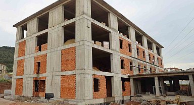 Körfez Devlet Hastanesi ek binası hızla yükseliyor