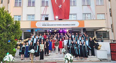 Köşk MTAL'de mezuniyet coşkusu