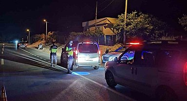 Köşk'teki uygulamada 61 araç kontrol edildi