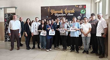 Köşk'teki yarışma tatlı rekabete sahne oldu