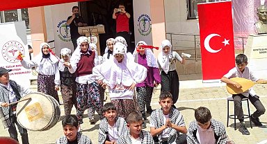 Köy okulunda 'Sağlıklı Çocuk, Sağlıklı Gelecek' etkinliği düzenlendi