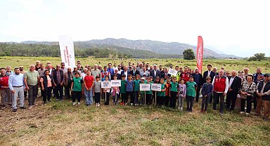 Köyceğiz Döğüşbelen'de 400 dekar meralık alan açıldı