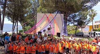 Köyceğizli minikler çocuk konserinde eğlendi