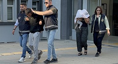 Kucağındaki bebeğiyle cezaevine gitti