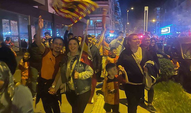 Kula'da Galatasaray coşkusu