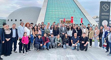 Kültürler Buluşuyor projesi ile Ankara'yı gezdiler