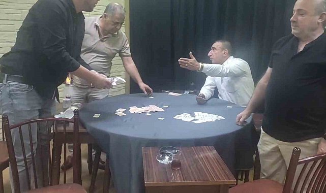 Kumar oynarken suçüstü yakalandı, 'şimdi geldim' dedi