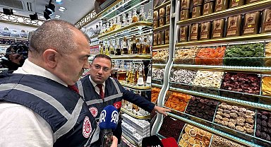 Kurban Bayramı öncesi Mısır Çarşısı'nda fahiş fiyat denetimi