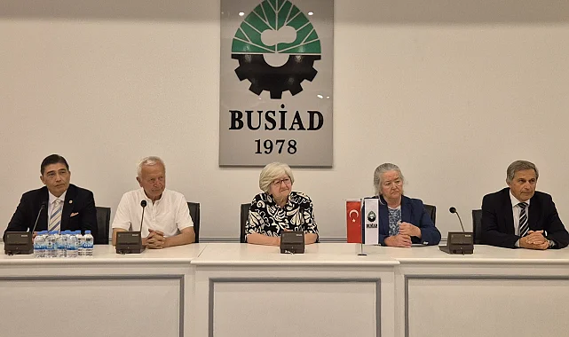 Küresel ısınma ve organik tarım BUSİAD Evi'nde konuşuldu
