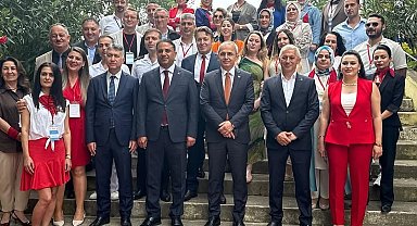 Kursiyerler emeklerini sergiledi