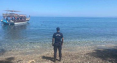 Kuşadası Milli Parkı'nda yasaklı alana giren 8 kişiye cezai işlem uygulandı