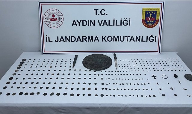 Kuşadası'nda tarihi eser operasyonu