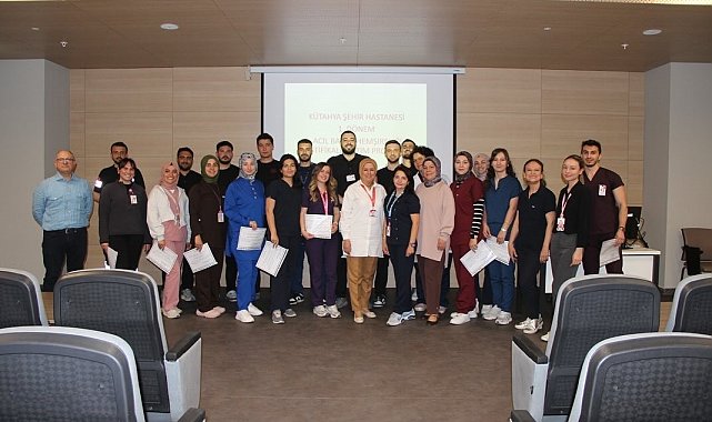 Kütahya Şehir Hastanesinde "Acil Bakım Hemşireliği Sertifikalı Eğitim Programı"