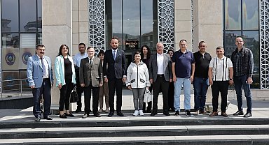 Kütahya ve Odunpazarı belediyeleri arasında 'Tarım Dostu İş Birliği' görüşmesi