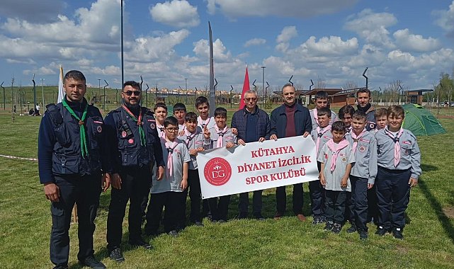 Kütahya'da izcilik kampı, gençlere milli ve manevi eğitim