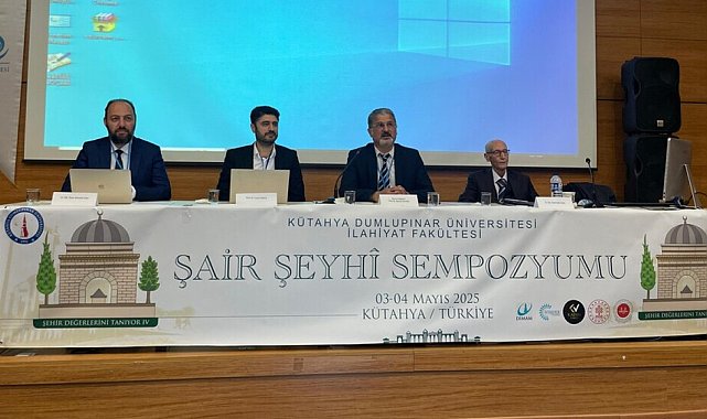 Kütahya'da "Şair Şeyhi Sempozyumu"
