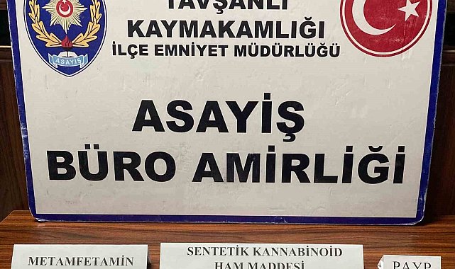 Kütahya'da uyuşturucu operasyonu: 3 gözaltı