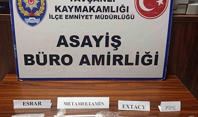 Kütahya'da üzerinde uyuşturucuyla yakalanan şüpheli tutuklandı