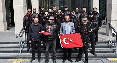 Kütahya'dan Anıtkabir'e şanlı Türk bayrağı yolculuğu