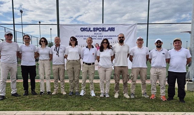 Kütahyalı Bocce hakemleri grup müsabakalarında görev aldı