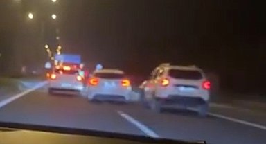 Makas atarak trafiği tehlikeye düşürdü: 9 bin lira ceza yedi