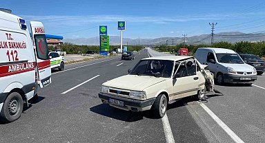 Malatya'da iki otomobil çarpıştı: 4 yaralı