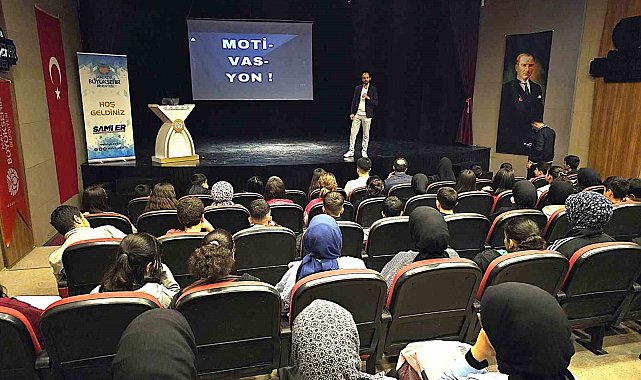 Malatya'da öğrencilere kaygı ve motivasyon semineri