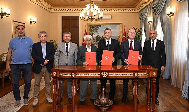 Manavgat'a 24 derslikli ortaokul için protokol imzalandı