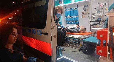 Manavgat'a elektrikli bisiklet devrildi: 1 yaralı