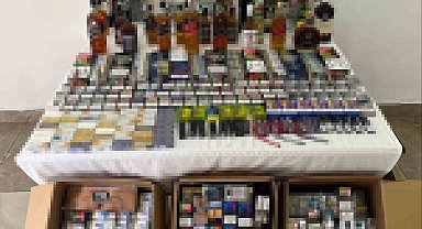 Manavgat'ta kaçak ürün operasyonu