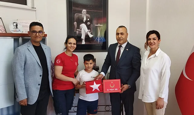 Manisa Büyükşehir, Şehit Süleyman Gür'ün oğlunun özel gününü unutmadı
