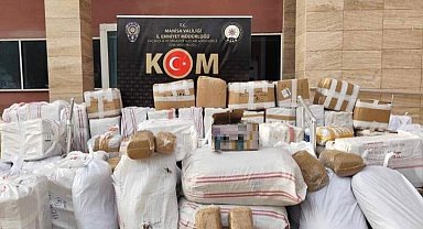 Manisa'da 2 ton kaçak tütün ele geçirildi