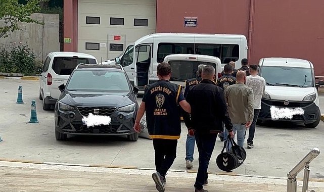 Manisa'da aranan 24 şahıs yakalandı, 16'sı tutuklandı
