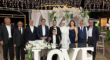 Manisa'da şehit Mehmet Uyar'ın kardeşi evlendi