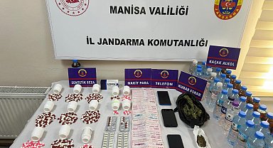 Manisa'da uyuşturucu operasyonu: 2 şüpheli gözaltında