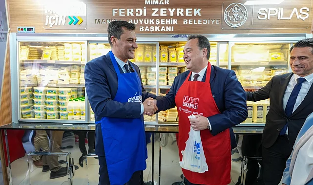 Manisa'da Kent Lokantası ve Halk Mandıra Akhisar'da hizmete açıldı
