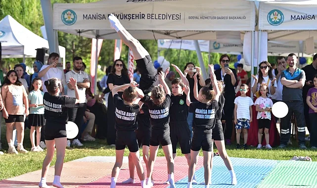 Manisa'da Kent Park'ta engelsiz coşku
