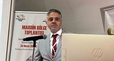 Mardin'de 350 sağlık çalışanının katılımı ile sterilizasyon ve dezenfeksiyon eğitimi verildi