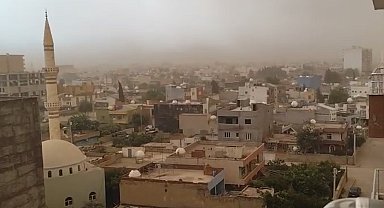 Mardin'de toz taşınımı günlük yaşamı olumsuz etkiledi