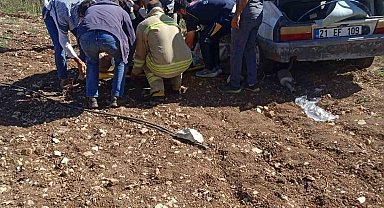 Mardin'de trafik kazası: 2 yaralı