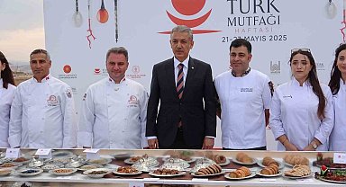 Mardin'in lezzetleri "Türk Mutfağı Haftası" programında tanıtıldı